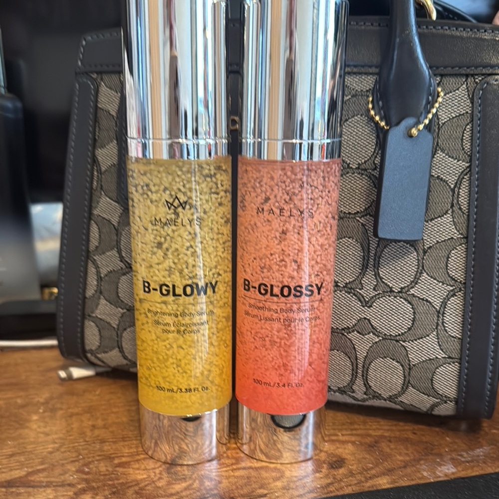 B-GLOWY and B-GLOSSY Set - Yellow and Orange